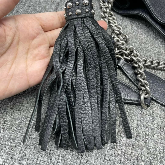 100% Authentic Gucci GG Soho on Chain Medium Shoulder Bag - Picture 13 of 16